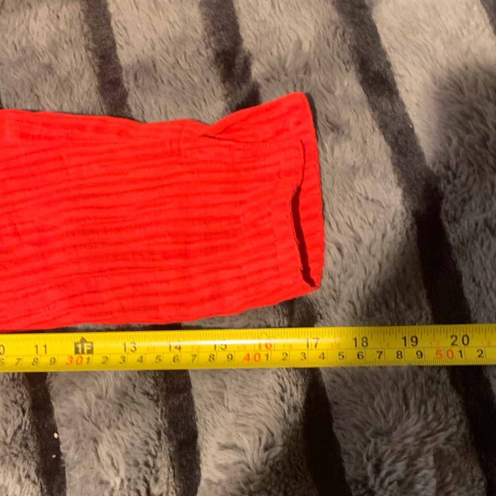 #444 NWOT Red “Jones New York”Textured Blazer - Picture 12 of 13